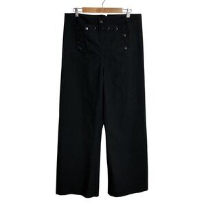 Vintage DSCP Quarterdeck Military Size 37 Navy Sailor Flap Front Lace Back Pants